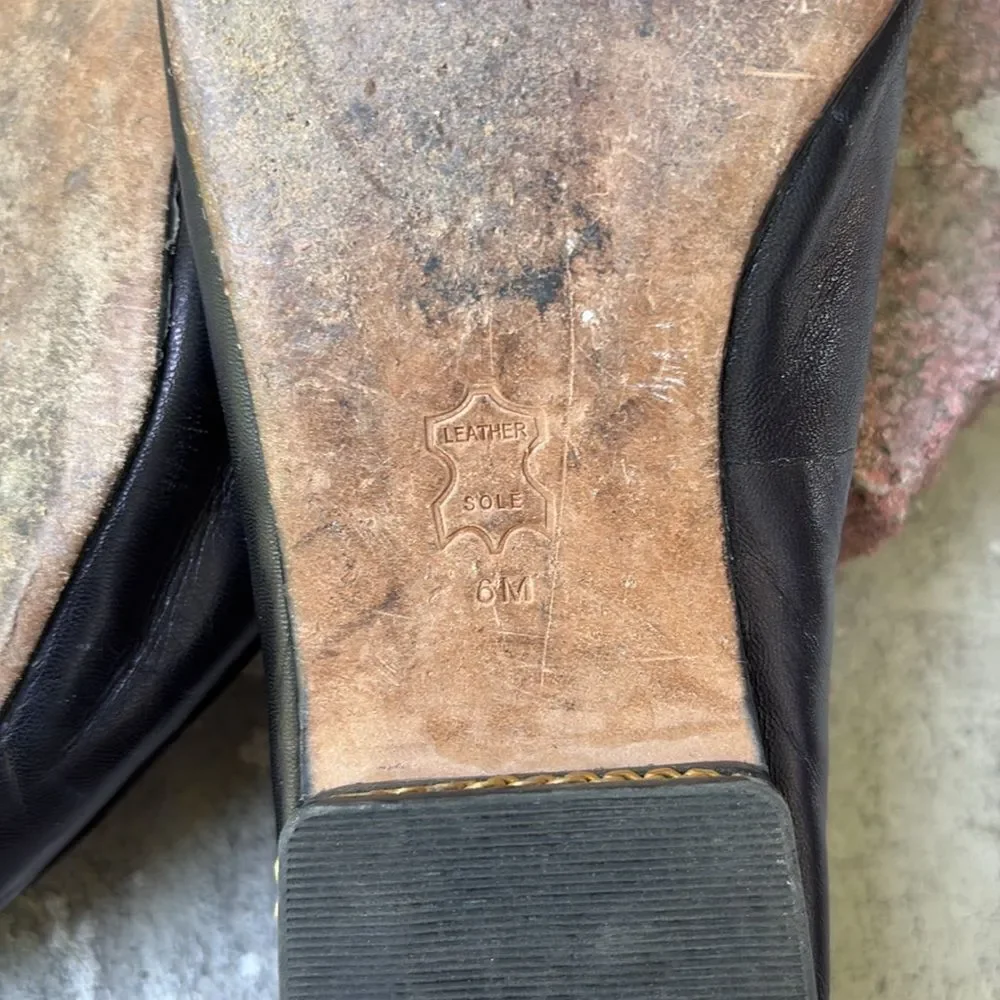 Tory Burch , leather loafers